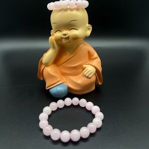 10mm rose quartz round stone